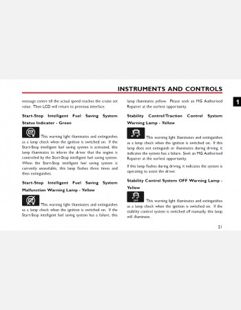 mg3 2019 2020 2021 2022 2023 & 2024 owners manual